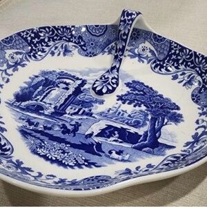 Spode Blue Italian Tidbit Dish
